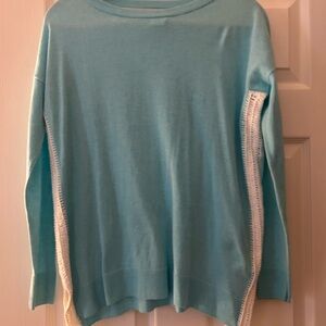 Lilly Pulitzer Aqua Blue Sweater